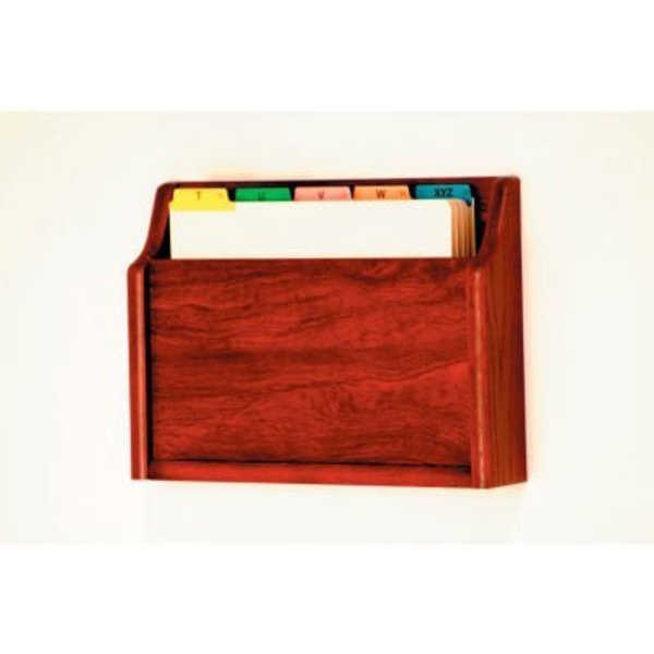 Wooden Mallet Single Pocket Chart Holder - Mahogany CH15-1MH